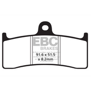 EBC Brakes Motorcycles Organic Brake Pad -  FA424