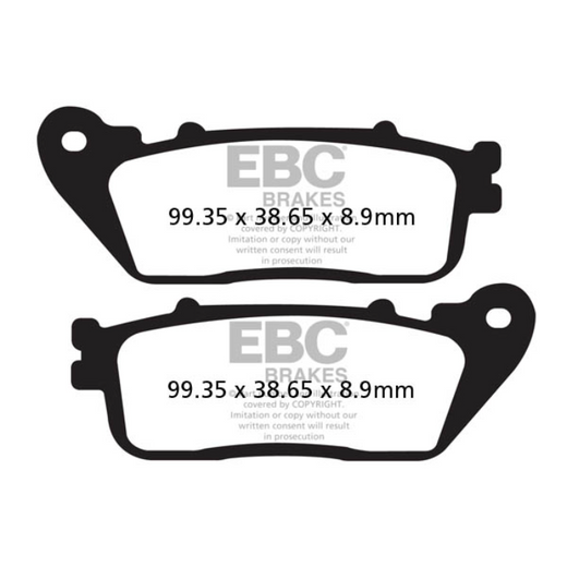 EBC Brakes Motorcycles Organic Brake Pad -  FA448