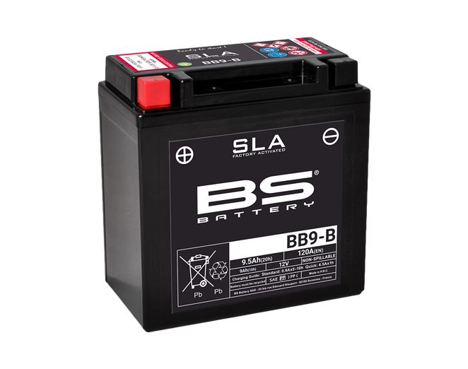 BS Battery Factory charged - BS-BB9-B SLA