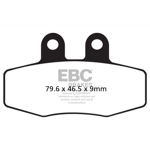 EBC Brakes Motorcycles Organic Brake Pad -  FA132