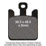 EBC Brakes Motorcycles HH Sintered Brake Pad - FA369/4HH