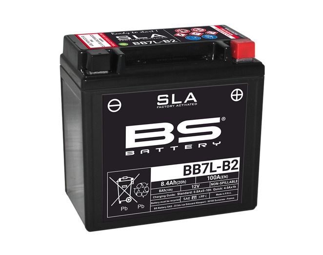 BS Battery Factory charged - BS-BB7L-B2 SLA