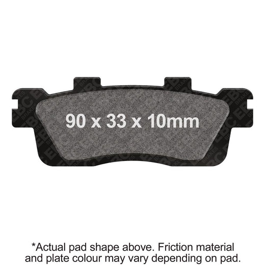 EBC Brakes Scooters HH Slintered Brake Pad -  SFA498HH