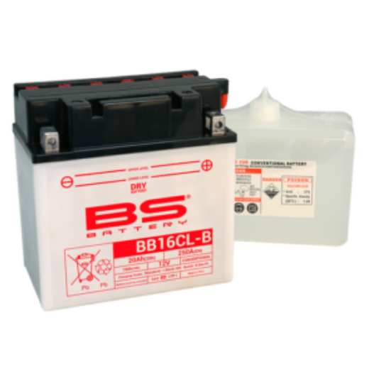 BS Battery Factory charged - BS-BB16CL-B SLA