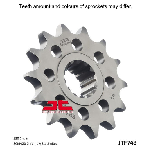 JT Sprockets Front Sprocket - JTF743.15 - 530 Pitch