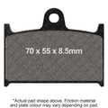 EBC Brakes Motorcycles HH Sintered Brake Pad - FA236HH