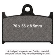 EBC Brakes Motorcycles HH Sintered Brake Pad - FA236HH