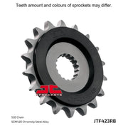 JT Sprockets Rubber Cushioned Front Sprocket - JTF423.18RB - 530 Pitch