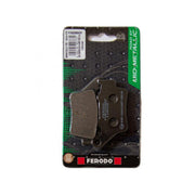Ferodo Eco Friction brake pad FDB2005EF with metal backing plate and friction material for vehicle braking systems.