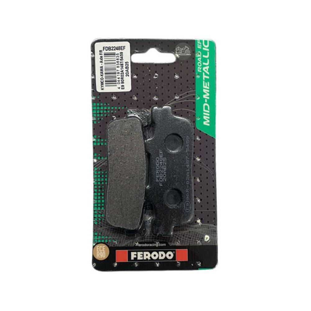 Ferodo Eco Friction brake pad FDB2248EF SFA498 shown, featuring durable brake pad material for vehicle braking systems