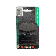 Ferodo Eco Friction Brake Pad FDB2266EF showing the brake pad with branding and detailed friction surface.