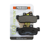 Ferodo Eco Friction brake pad FDB2284EF with detailed design, used for vehicle braking systems.