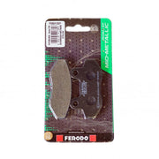 Ferodo Eco Friction brake pad FDB312EF with durable ceramic friction material, designed for reliable vehicle braking performance.