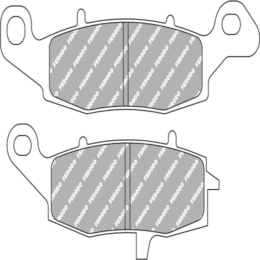 Ferodo Platinum Mid-Metallic ECO/EV Brake Pad - FDB2048EFP (FA229)