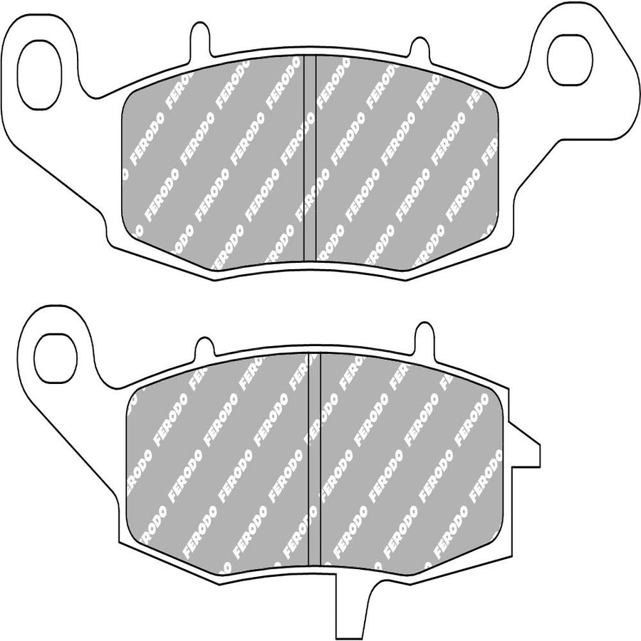 Ferodo Platinum Mid-Metallic ECO/EV Brake Pad - FDB2048EFP (FA229)