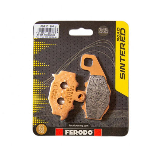 Ferodo Sintered Brake Pad FDB2012KST, FA192HH, showing the black brake pad with metal backing plate and branding details.
