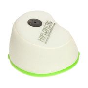 HifloFiltro HFF2015 air filter for motorcycles, showing a clean, rectangular filter element with a black frame and filtering material