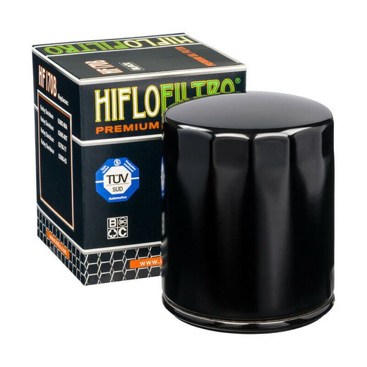 Hiflofiltro Premium Oil Filter - HF170B - Black