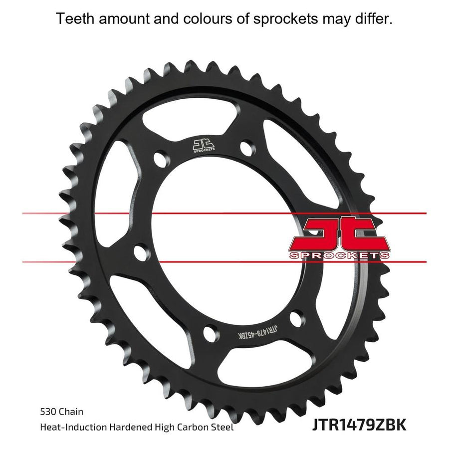 JT Sprocket Black Zinc Rear Sprocket - JTR1479.38ZBK - 530 pitch