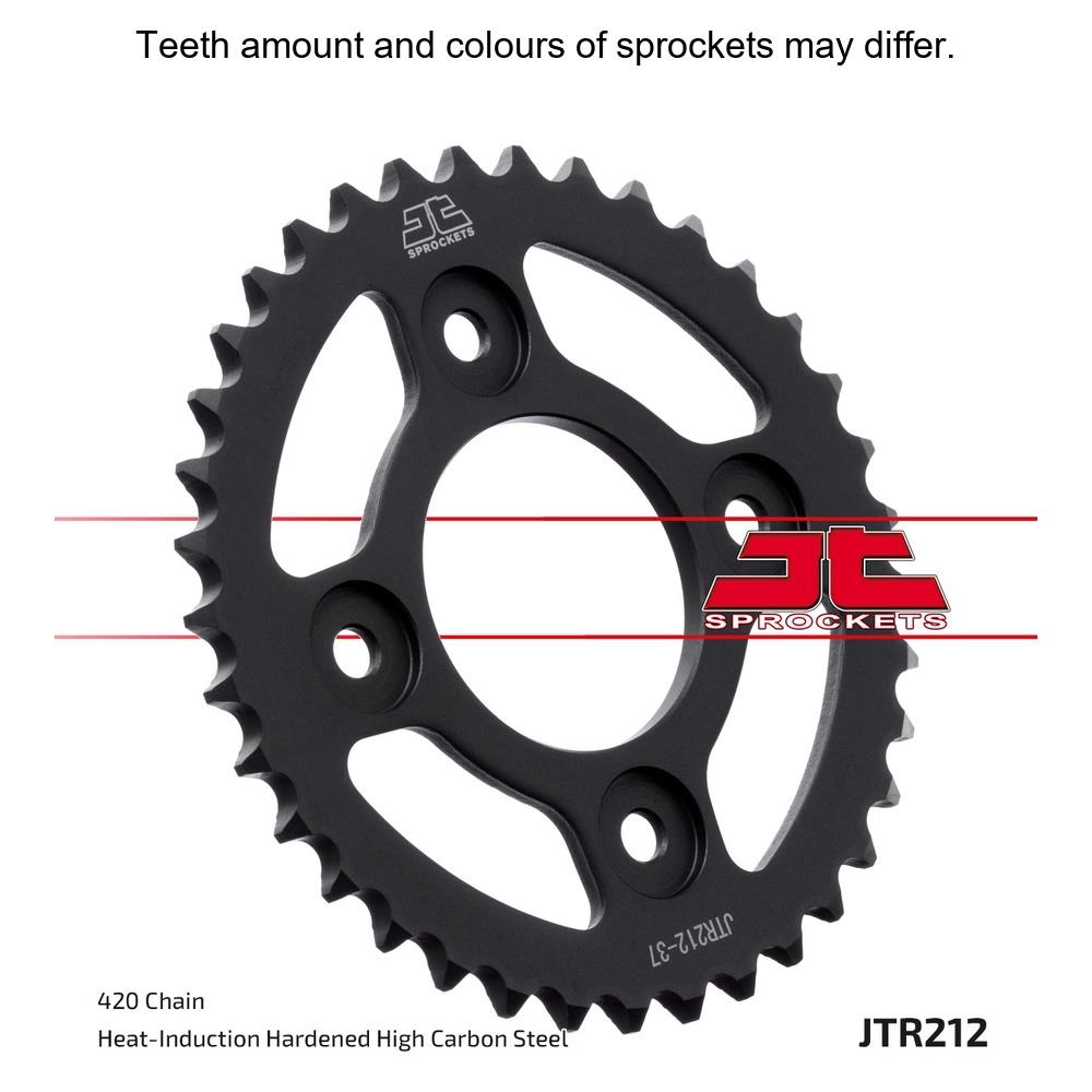 JT Sprockets rear sprocket JTR212.35 with 428 pitch, designed for durable motorcycle and dirt bike performance.