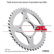 JT Sprockets Rear Sprocket JTR810.47 with 428 pitch, designed for motorcycle drivetrain, featuring durable steel construction.