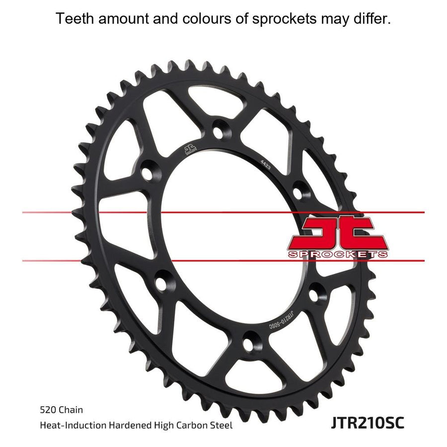 JT Sprocket Self Cleaning Lightweight Rear Sprocket - JTR210.45SC - 520 Pitch