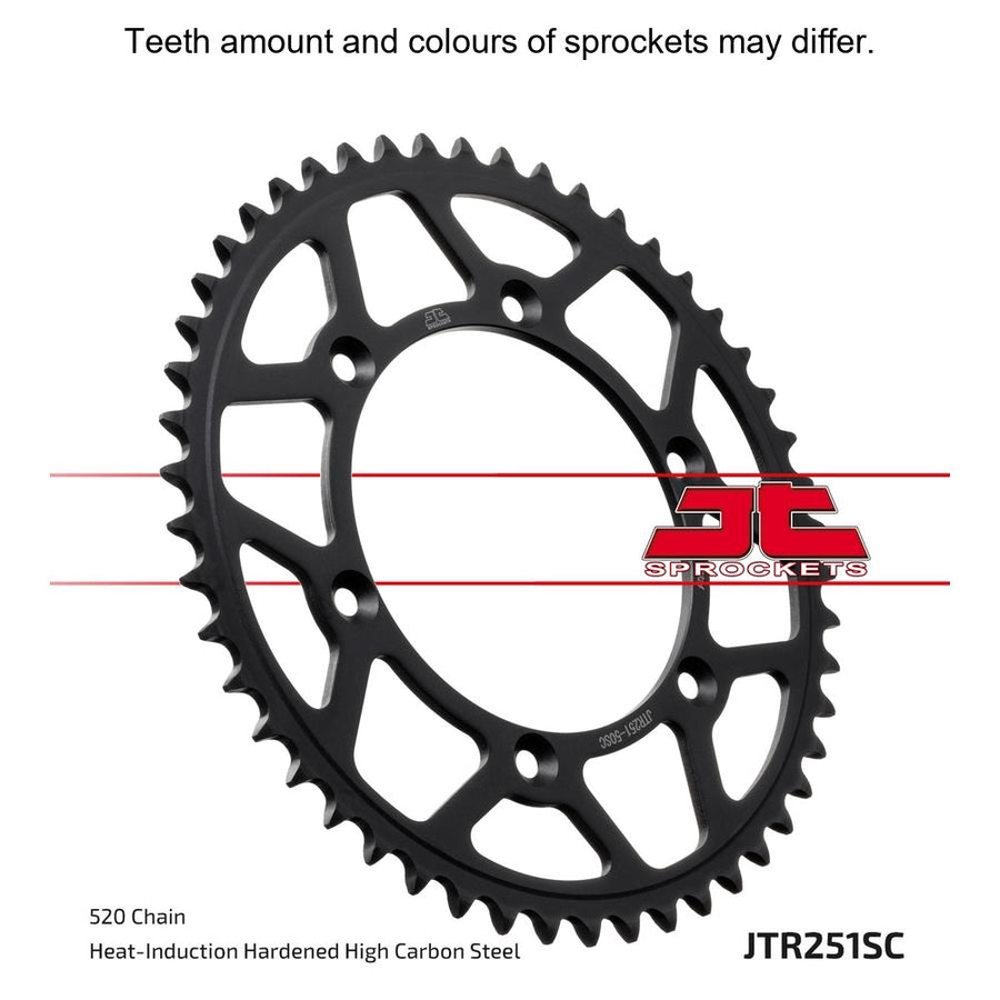 JT Sprocket Self Cleaning Lightweight Rear Sprocket - JTR251.51SC