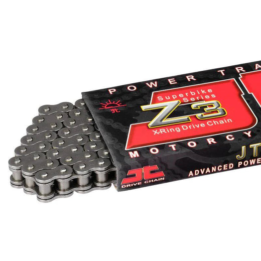 JT Sprockets 525 Pitch Super Heavy Duty X-Ring Drive Chain Up to  1400 cc 128L  - Rivit  Connecting Link