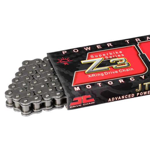 JT Sprockets 530 Pitch Super Heavy Duty X-Ring Drive Chain Up to  1400 cc 122L  - Rivit  Connecting Link