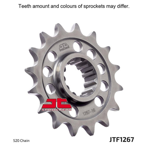 JT Sprockets Front Sprocket - JTF1267.16 - 520 Pitch