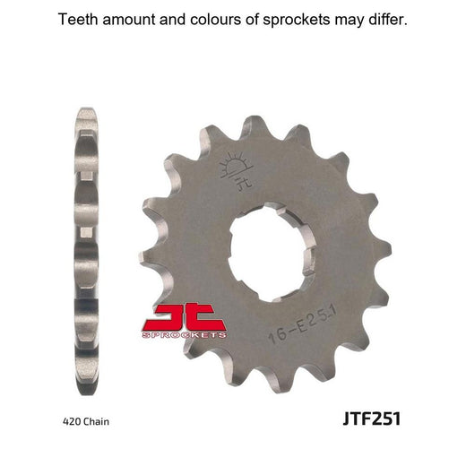 JT Sprockets Front Sprocket - JTF251.16 - 420 Pitch