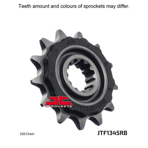 JT Sprockets Rubber Cushioned Front Sprocket - JTF1345.13RB - 520 Pitch
