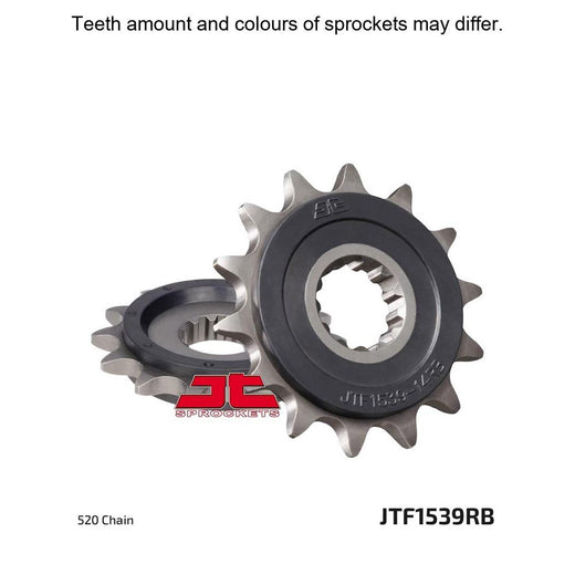 JT Sprockets Rubber Cushioned Front Sprocket - JTF1539.14RB - 520 Pitch