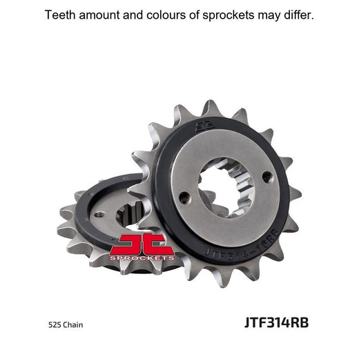 JT Sprockets Rubber Cushioned Front Sprocket - JTF314.16RB - 525 Pitch