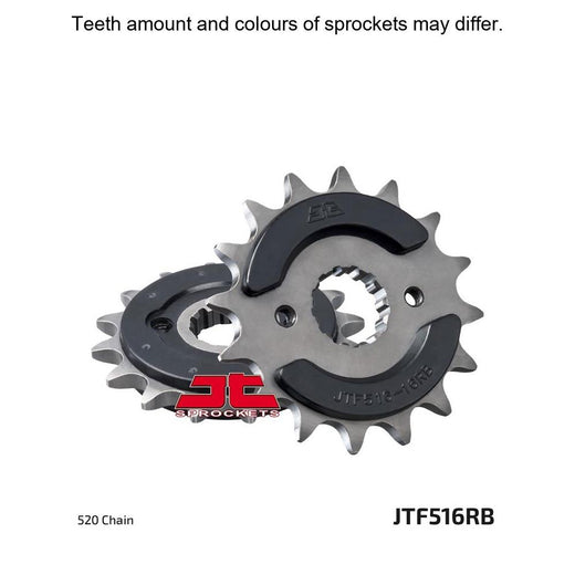 JT Sprockets Rubber Cushioned Front Sprocket - JTF516.16RB - 520 Pitch