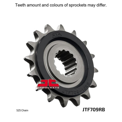 JT Sprockets Rubber Cushioned Front Sprocket - JTF709.16RB- 525 Pitch