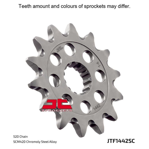 JT Sprockets Self Cleaning Lightweight Front Sprocket - JTF1442.14SC - 520 Pitch