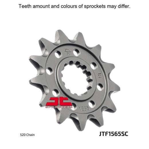 JT Sprockets Self Cleaning Lightweight Front Sprocket - JTF1565.13SC - 520 Pitch