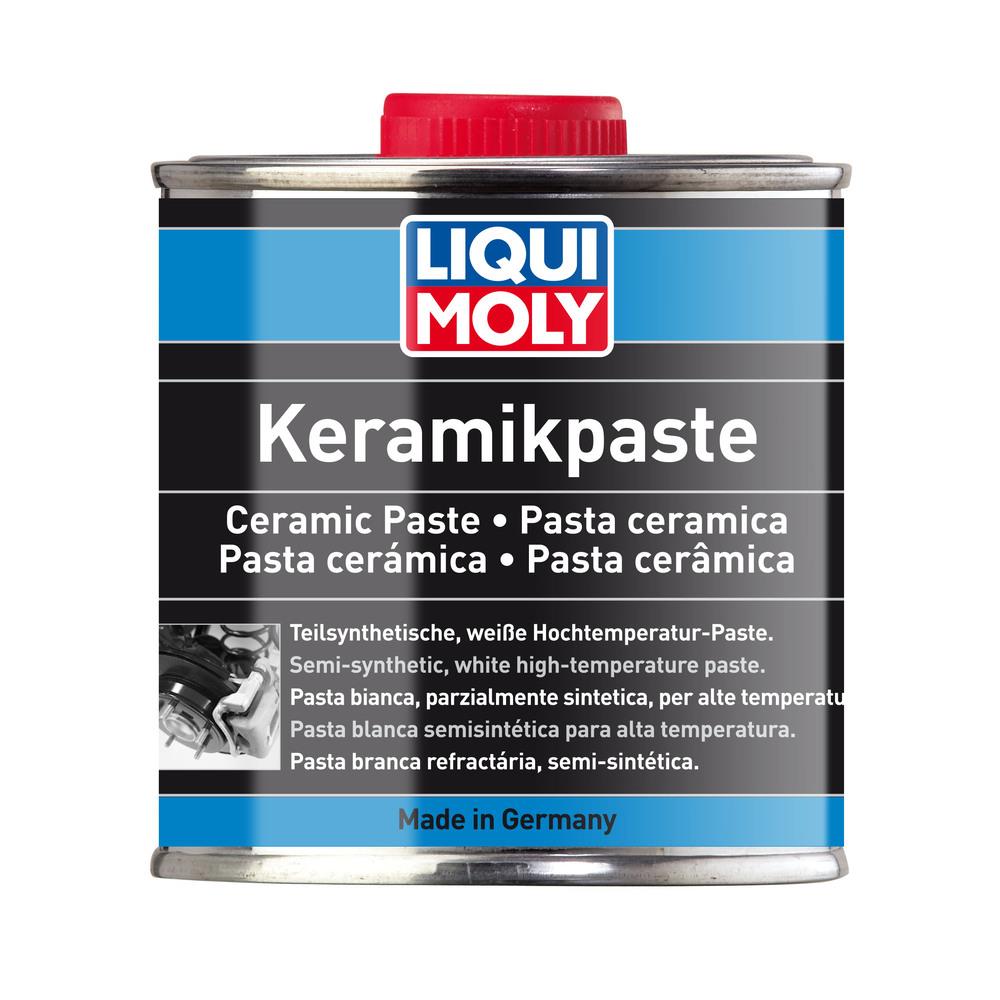 Liqui Moly Ceramic Paste 250g container, showing the white ceramic compound for automotive and mechanical use.