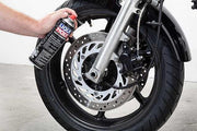 Liqui Moly Motorbike Chain and Brake Cleaner 500ml bottle with label and spray nozzle for cleaning motorcycle chains and brake parts.