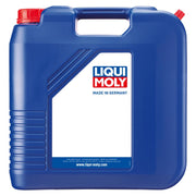 Liqui Moly Motorbike Optimal 4T 10W-40 motor oil container, 20L, suitable for 4-stroke motorcycle engines.