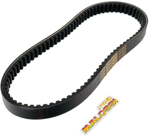 Malossi X-Kevlar drive belt for scooters, showing the durable black belt with reinforced Kevlar material.