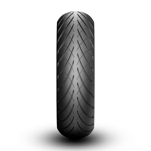 Metzeler Roadtec scooter rear tyre 150/70-14M/CTL 66S with tread pattern, designed for scooter riding.