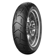 Metzeler Tourance Next 150/70R18M rear motorcycle tyre with 70V load and speed rating, shown mounted on a wheel.