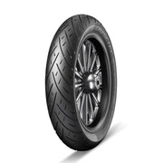 Metzeler 150/80R17M/CTL 72V CruiseTec front motorcycle tire showing tread pattern and sidewall branding.