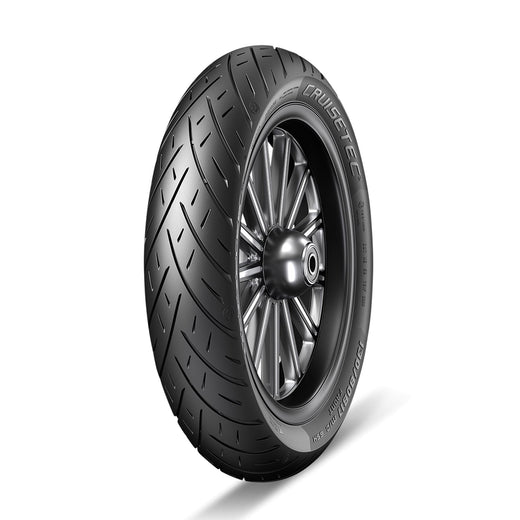 Metzeler 150/80R17M/CTL 72V CruiseTec front motorcycle tire with tread pattern and sidewall details