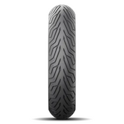 Michelin City Grip RF 120/70-14 motorcycle tire with tread pattern for urban riding and wet traction.