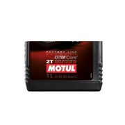 Motul 800 2T FactoryLine off-road racing engine oil in a 1-liter container, designed for high-performance two-stroke engines.