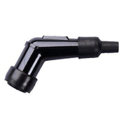 NGK single spark plug YB05F with black plug cap, designed for reliable engine ignition and performance.