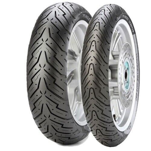 Pirelli Angel scooter front or rear tyre, 110/70-14M/C Reinftl 56S, durable motorcycle tire for scooter use.